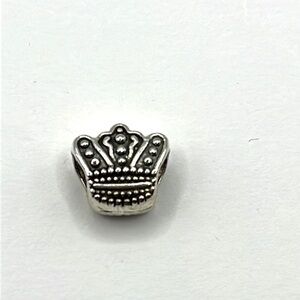 Crown  Charm for European Style Bracelets Fits Pandora Systems Queen Charms